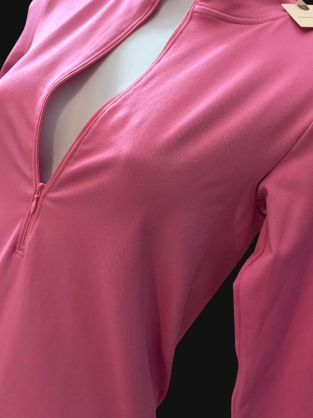 NWT Anthro Pink Cutout Bodysuit (Lg)